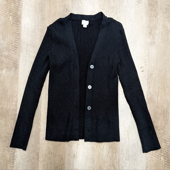 A new day Black Sweater Cardigan - Picture 3 of 6